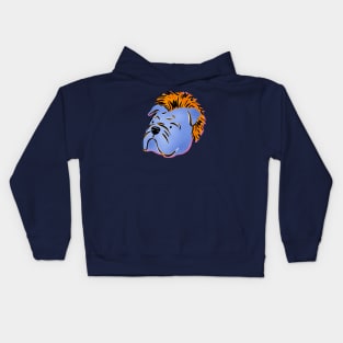 Bulldog Mohawk Kids Hoodie